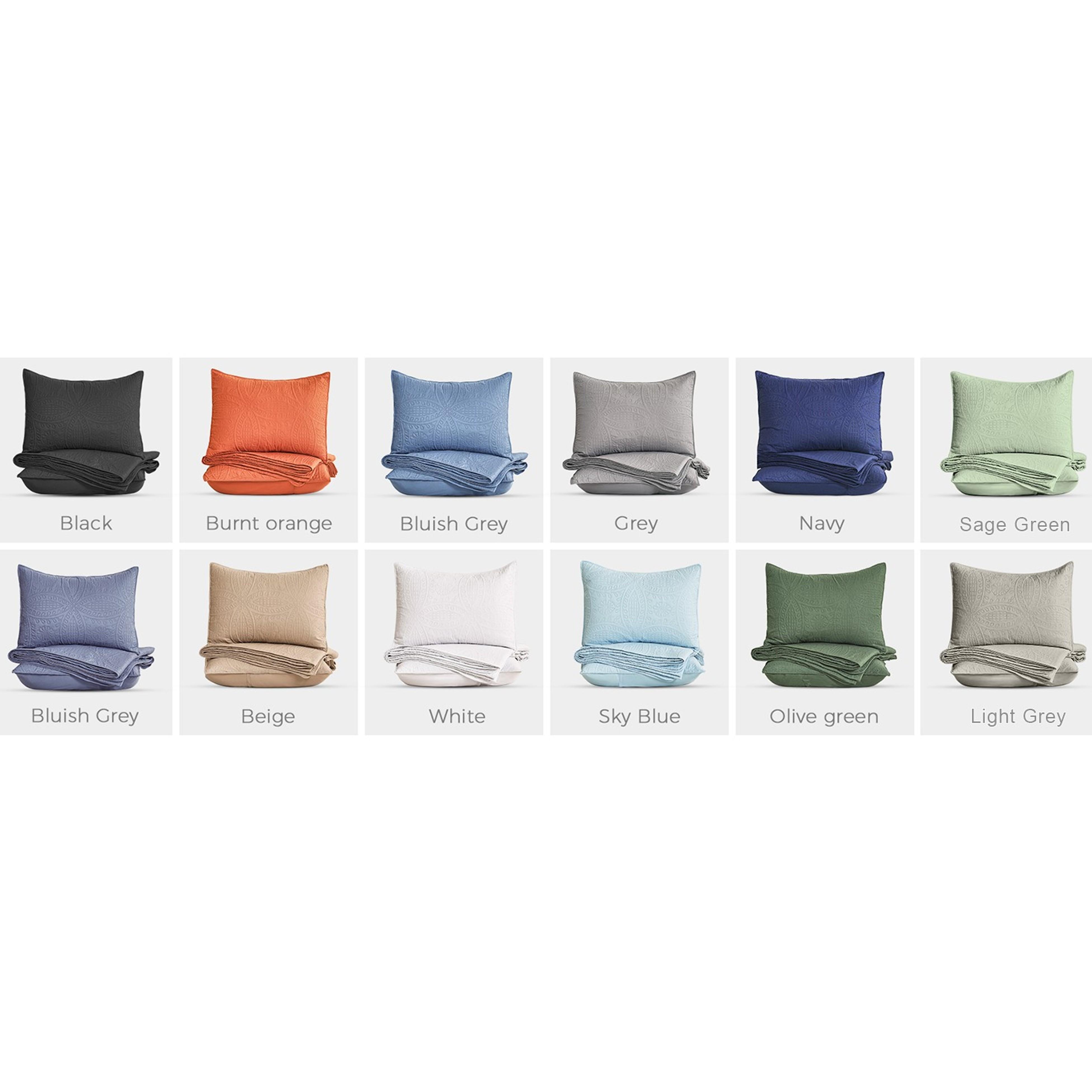 Quilts Queen Size,Sage Green Ultrasonic Full/Queen Quilt Set,Lightweight Soft Bedspread Coverlet,Modern Style Coin Pattern Bed Cover for All Seasons,3 Piece(1 Quilt,2 Pillow Shams)