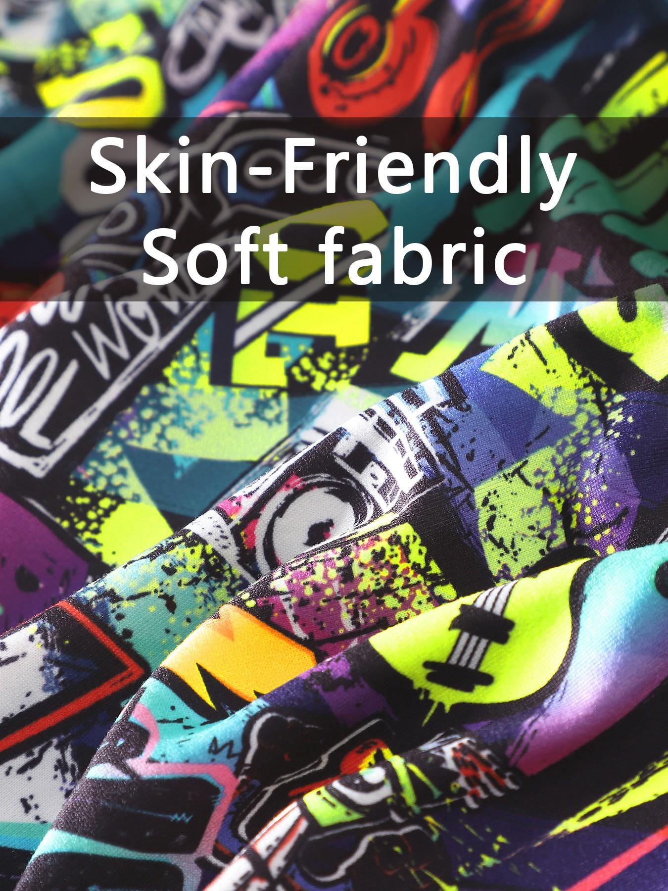 [Pack of 3] Men's Comfortable Boxer Briefs, Trendy Prints + Skin-Friendly Fabric, King of Cost-Effectiveness