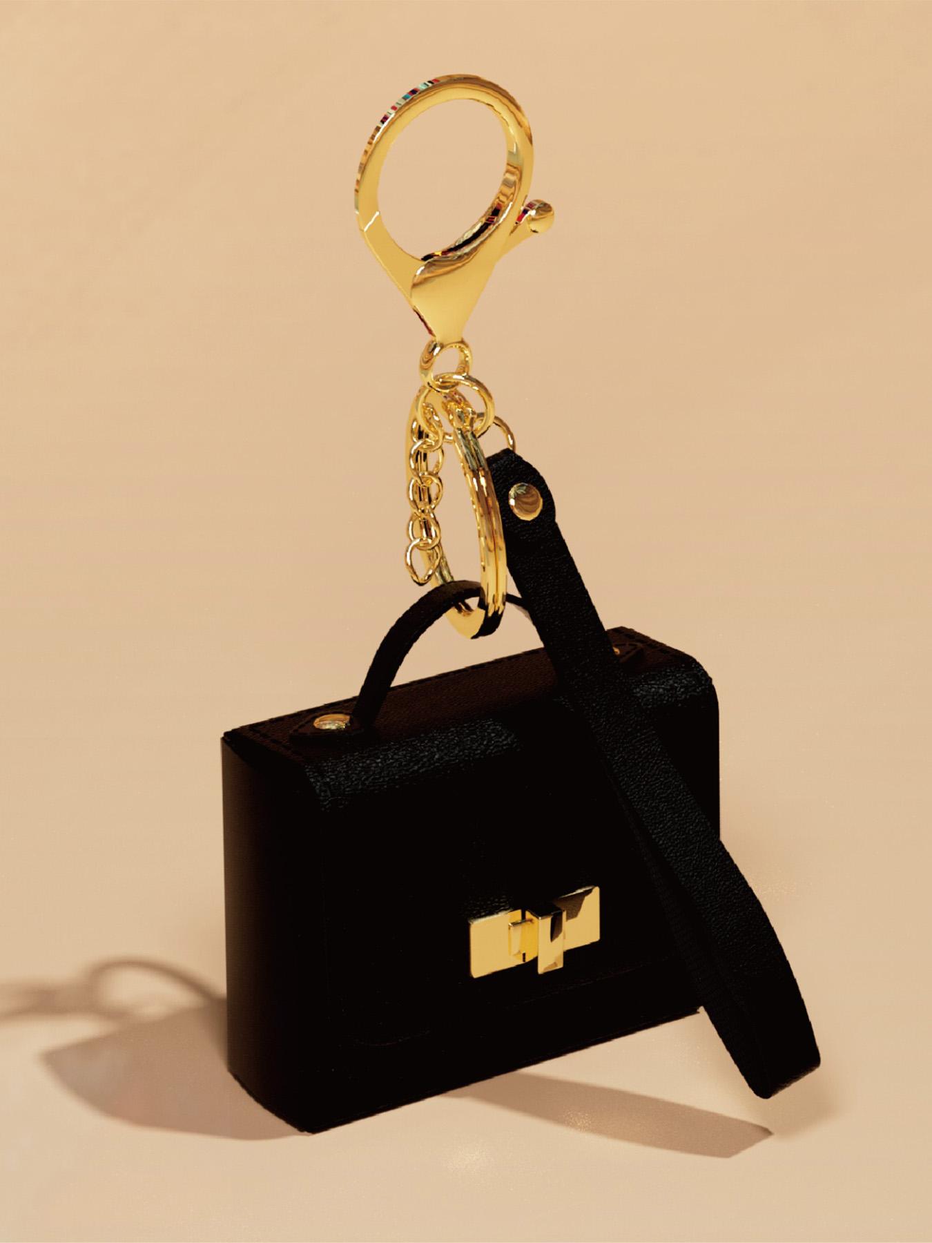 PU Leather Mini Keychain Wallet, Fashionable Coin Holder for Keys and Coins, Perfect Holiday Gift, Casual Style, All Seasons