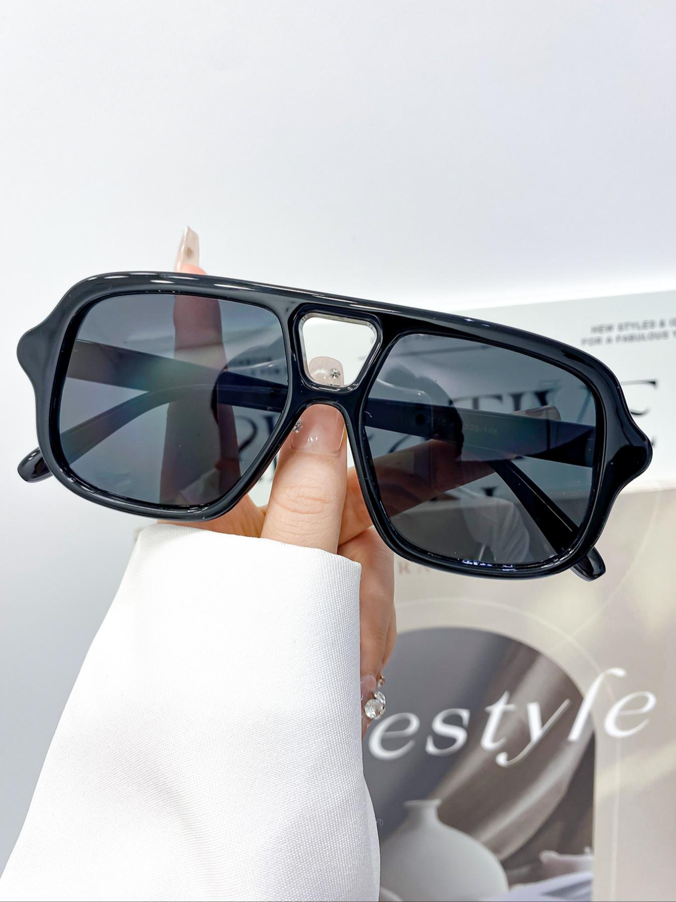 Fashion Vintage Oval Glasses for Women & Men, High Quality Casual Daily Wear Eyewear, Simple Versatile Decoration Frames