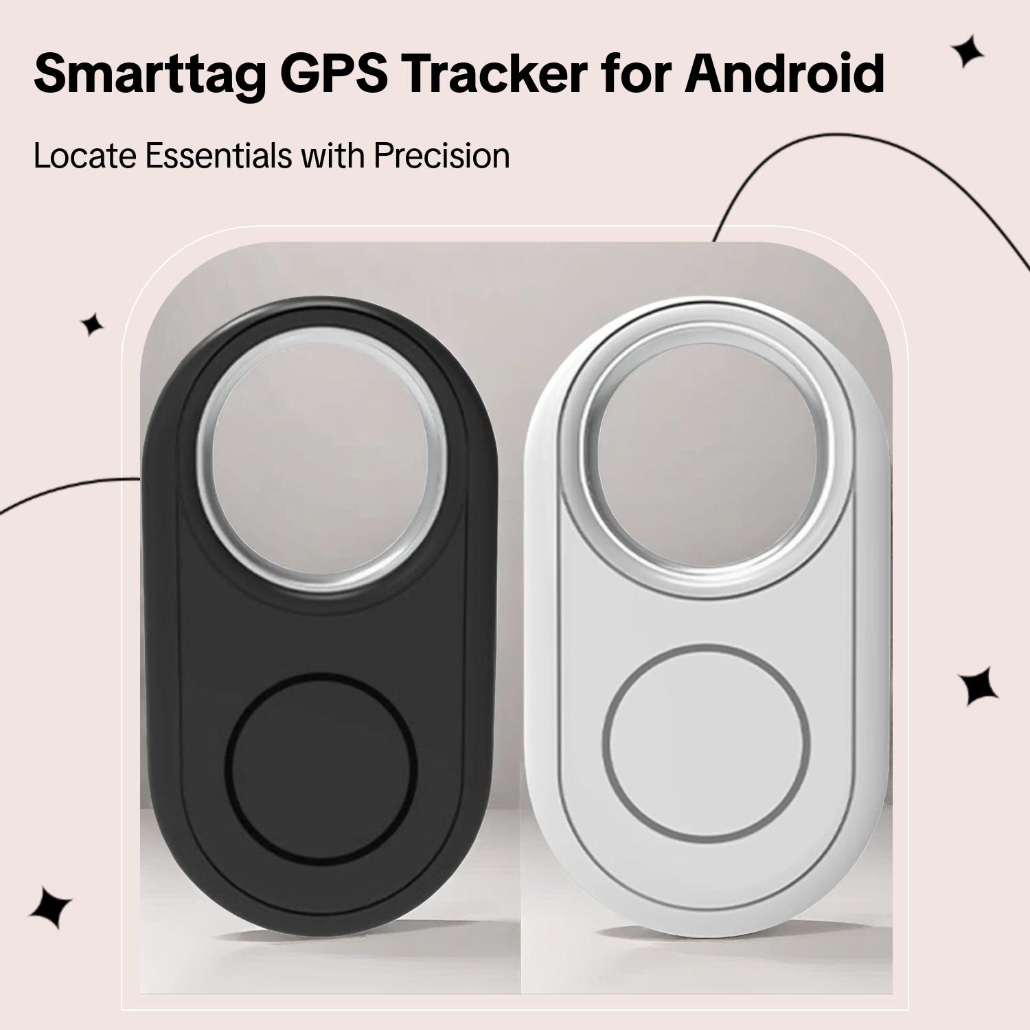 Android Google GPS Tracker, Android Smart BT Tag Anti Lost Wireless Tracking For Works with Android Find My Device, Item Finder for Keys, Wallet, Luggage, Pets Precise positioning For Android Smartphone Locator