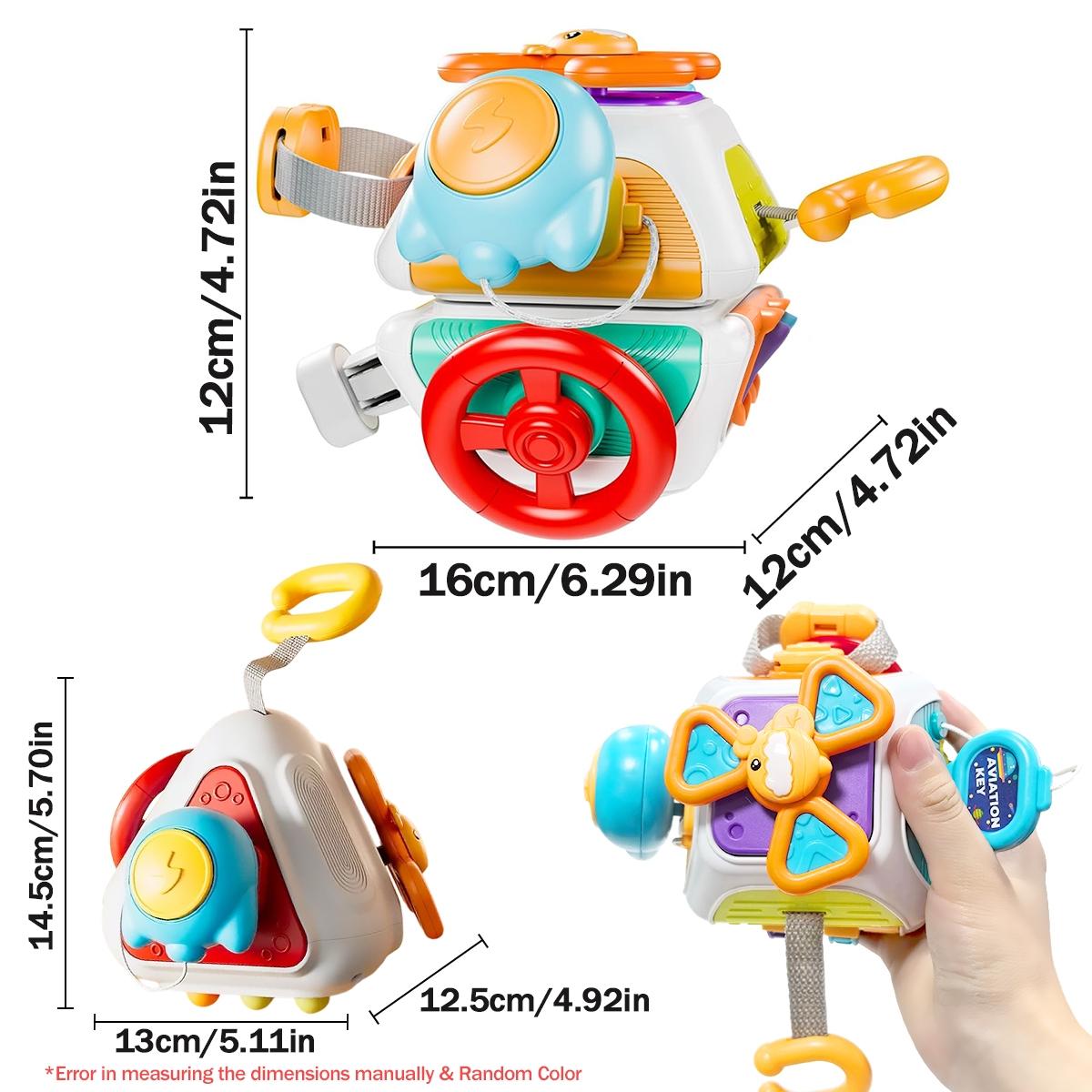 Educational Toys Sensory Busy Ball Practice Skills Educational Toy for Baby, Infant Baby Toysr Skills, Perfect Holiday Gift, Toddlers Travel Birthday Christmas Holiday Festival Gift