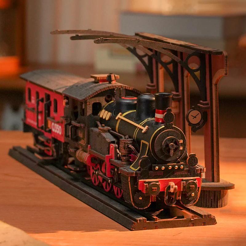 Rolife Steam Journey 3D Wooden Puzzle TGS01