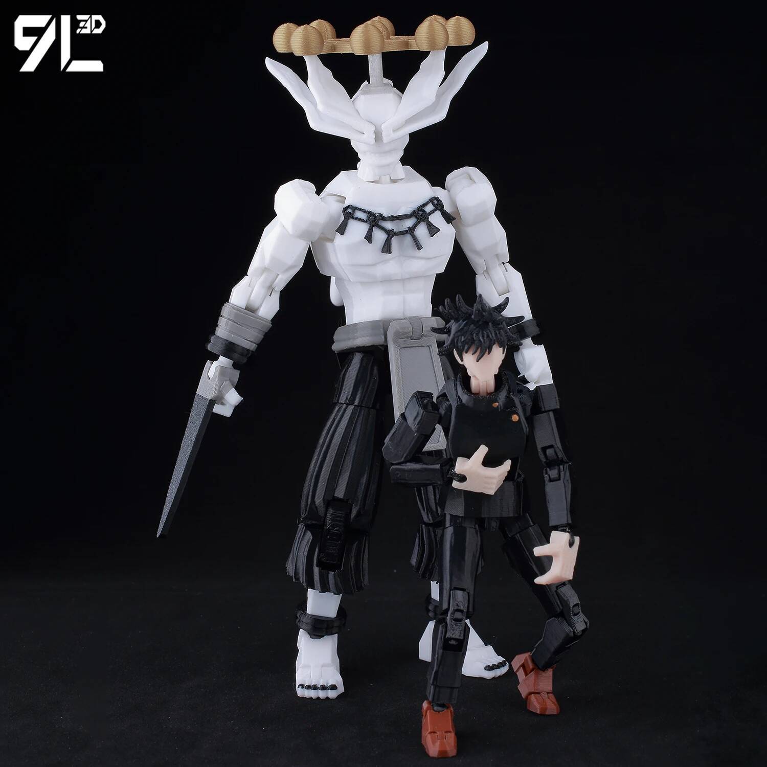 ​9L3D Lucky13 Gojo Sukuna Jujutsu Fushiguro Toji Gojo Satoru Action Figure Dummy13 T13 Multi-Jointed Collectible Toys Titan13