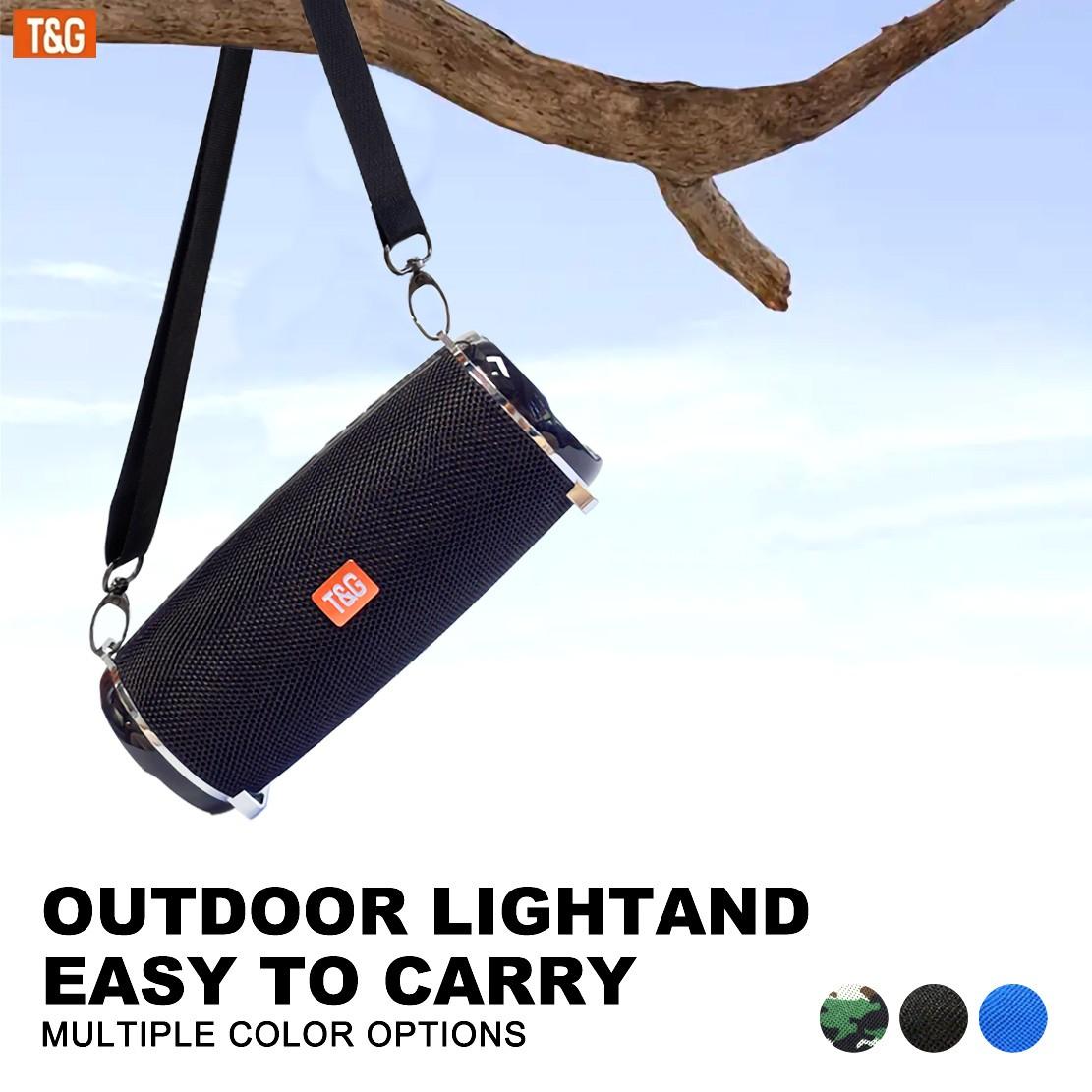TG192 is a medium-sized music player that supports USB/TF/FM radio music playback. With TWS stereo sound, it can connect to various devices such as mobile phones, tablets, and TVs. It's perfect for carrying around, camping, and use at gatherings.
