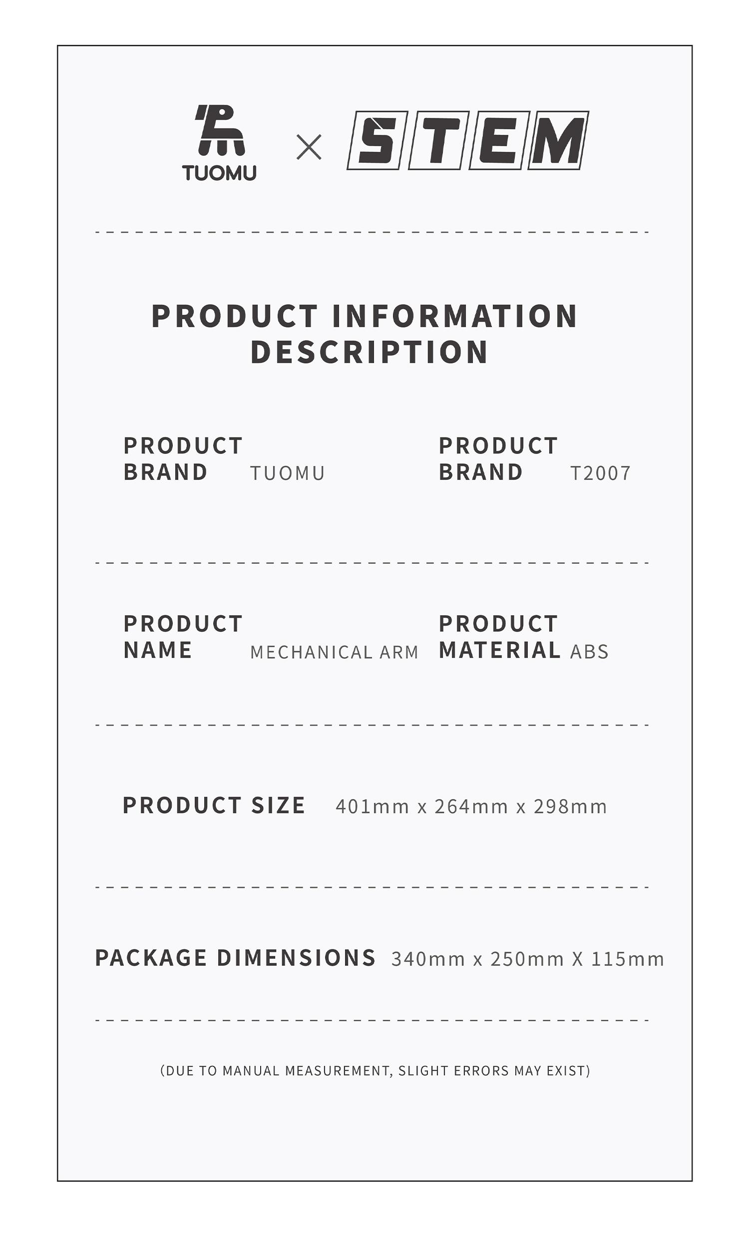 1029pcs Remote Control Mechanical Arm Building Set, Stem Education Toy, Dynamic Transmission System, Ideal Gift for Kids and Adults