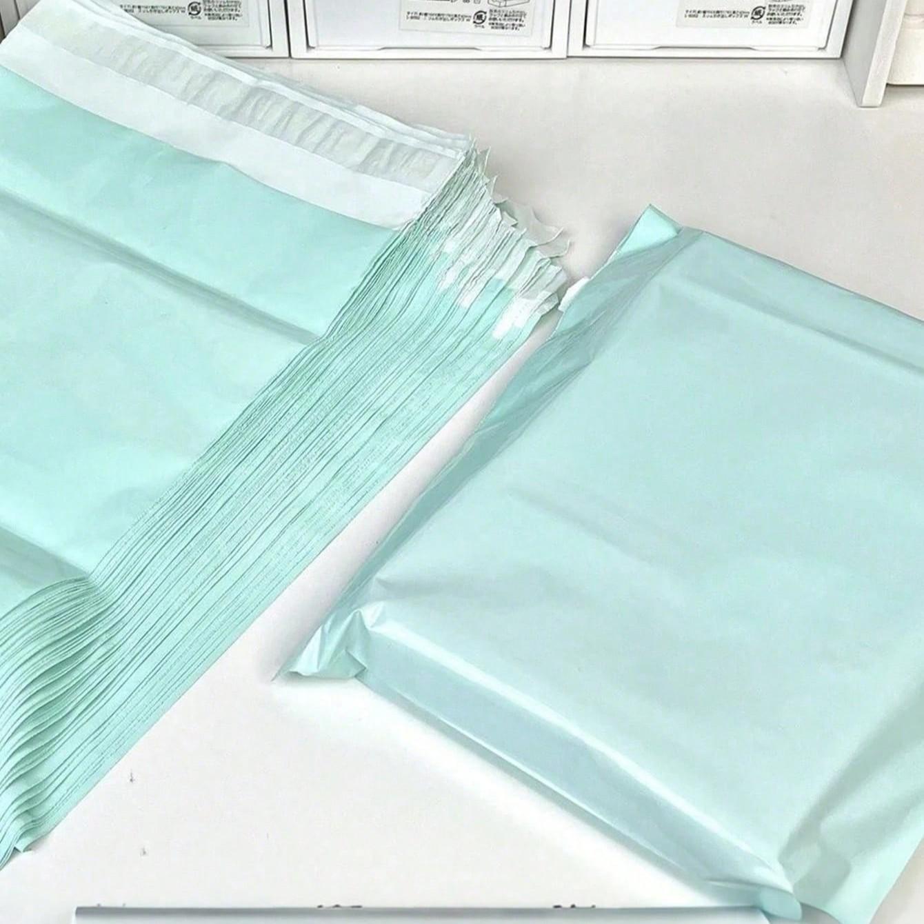 Thick Waterproof Solid Color Packaging Bags, Simple Multi-Functional Pouches, Ideal for Office, Gifts, Holidays, New Semester Welcome