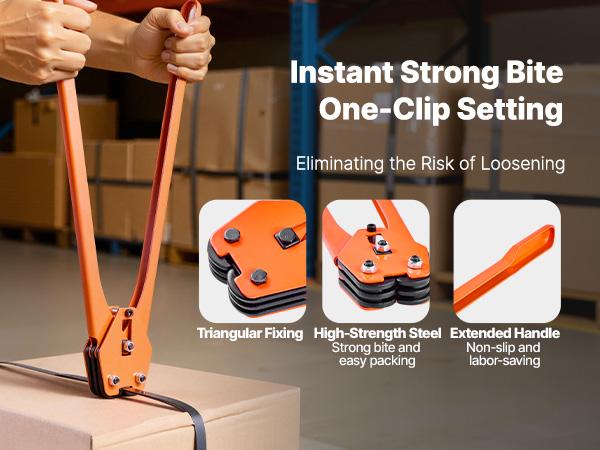 VEVOR Banding Strapping Kit, Heavy Duty Banding Sealer Tool with 2000 ft PET Band, 600 Metal Seals, 200 Corner Protectors, Plastic Pallet Packaging Strapping Kit for Warehouse, Transportation, Home VEVOR Banding Strapping Kit, Heavy Duty Banding Sealer Tool with 2000 ft PET Band, 600 Metal Seals, 200 Corner Protectors, Plastic Pallet Packaging Strapping Kit for Warehouse, Transportation, Home