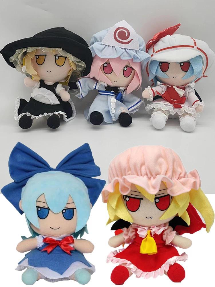 20CM Anime TouHou Project Smoke Plush Toys Kochiya Sanae Izayoi Sakuya Lolita Stuffed Dolls Plushie Pillow Figure Christmas Gift