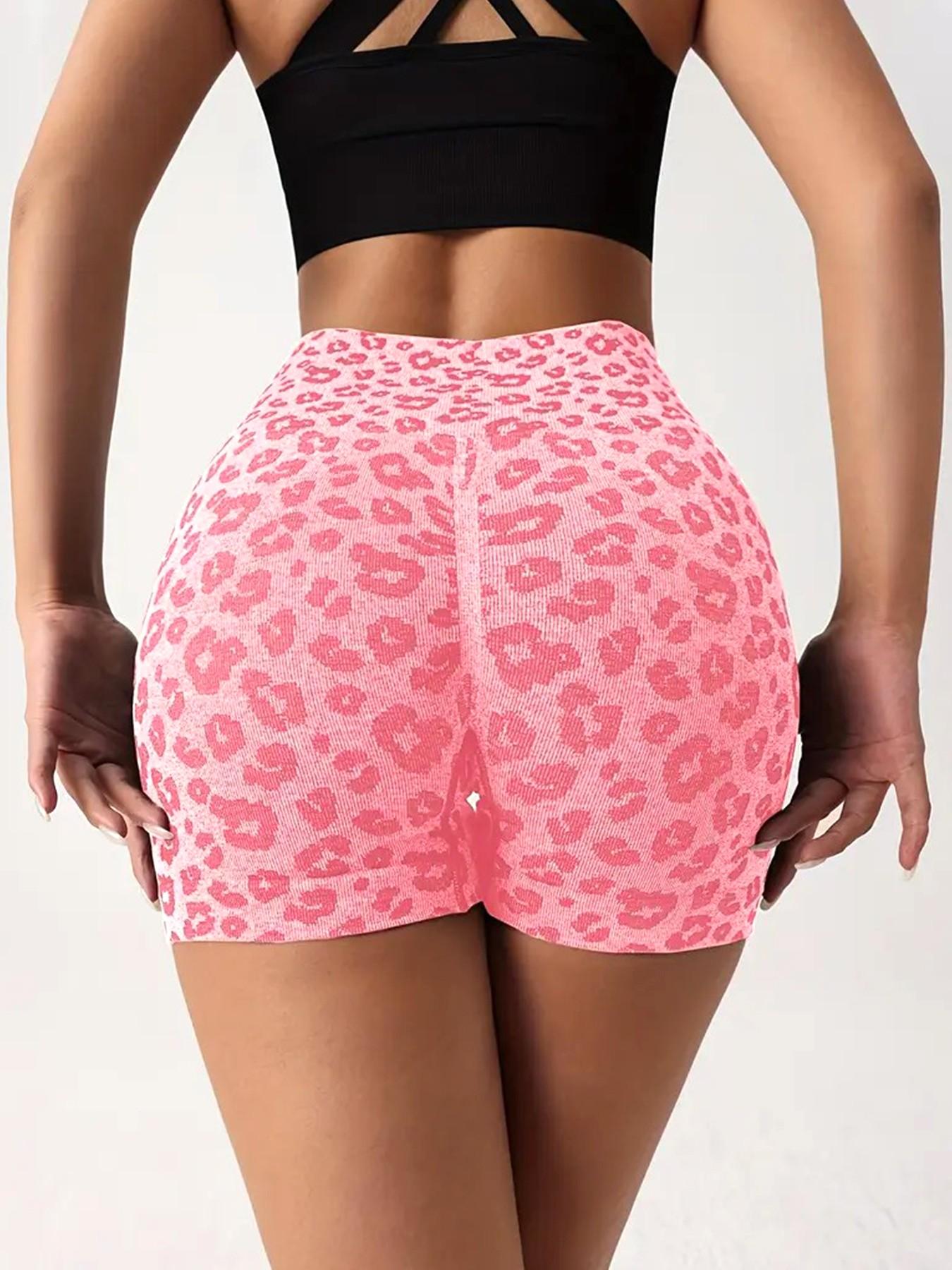 Women's High Waist Cycling Shorts, Elastic Comfortable Summer Fitness & Running, Perfect for Gym and Outdoor Activities