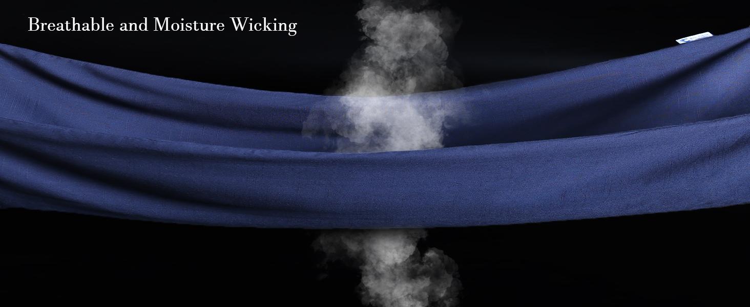 100% Natural Bamboo Linen Pillowcases 2Pcs, Breathable Pillow Covers with Envelope Closure,temperature regulating, Skin-friendly, Christmas gift idea