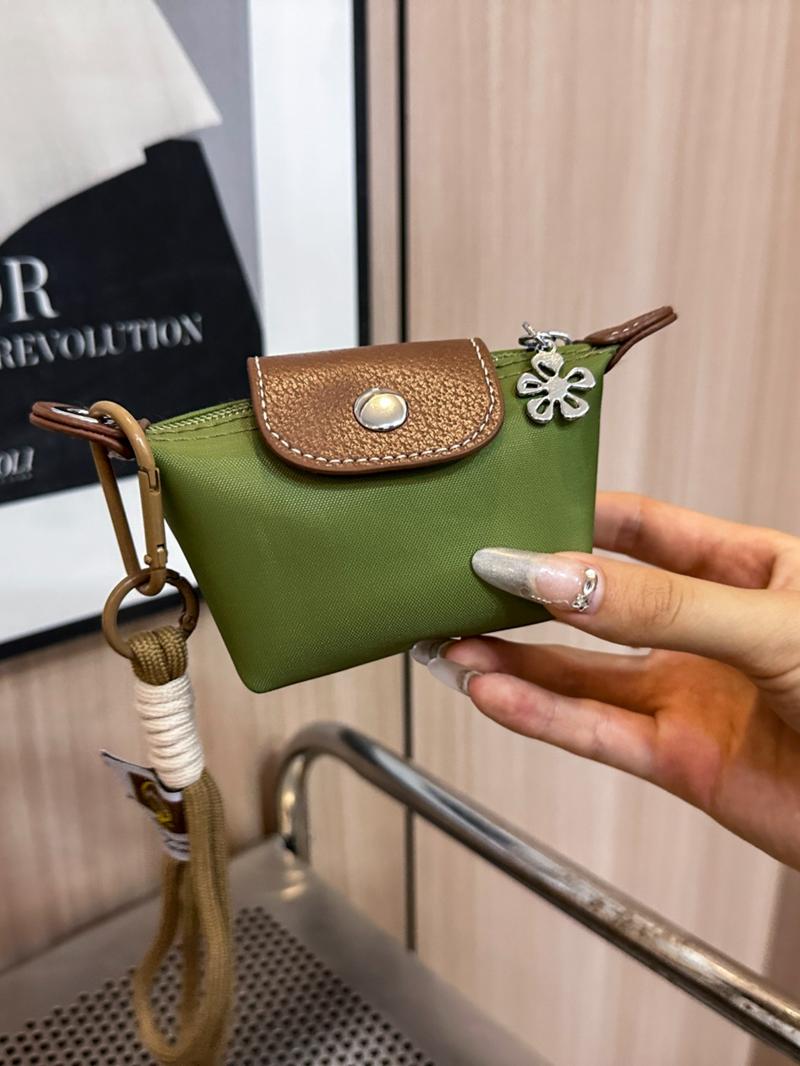 Women's Mini with Detachable Nylon Wristband, Zipper Closure, Decorative Bag, Wrist Strap Wallet, Christmas Gift, Suitable for Young Girls