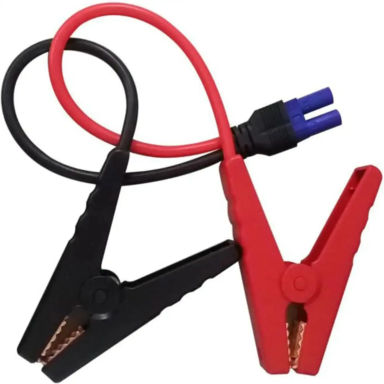 EC5 Jump Starter Cable with Battery Alligator Clamps | 12V 10AWG Wire Replacement Jumper Cable, EC5 Female Connector Emergency Booster Cable for Portable Car Jump Starters
