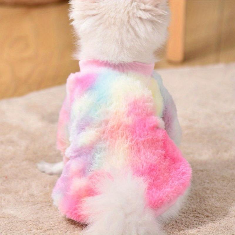 Cozy & Chic Mini Dog Fleece Sweater - Easy-Care, Warm Pullover for Toy Breeds, Machine Washable
