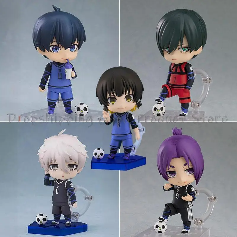 Blue Lock Q Version Anime Figures Isagi Yoichi 2326 Mikage Reo 2658 Bachira Meguru Regular Version Model Doll Toy Set Gift Popular toys 2026 Hot selling toys