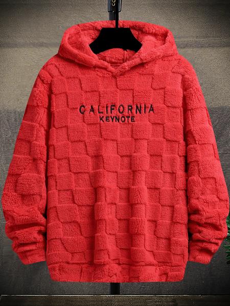 Men's Casual Simple Outdoor Pullover Sweater, Fleece Lined Warm Knitwear, Regular Fit Long Sleeve Top for Fall & Winter