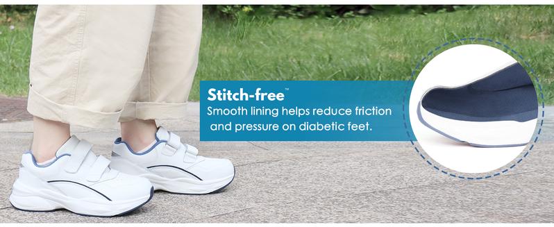 Women wedge Diabetic-Friendly Leather Shoes Walking Shoes Wide Toe Box Shoes womens sneaker