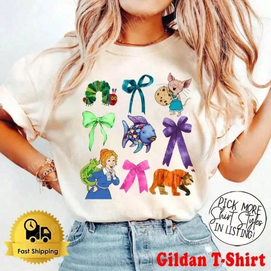 Read Children's Book Shirt, Children's Character Affirmations Shirt, Teacher Characters Shirt, Kindergarten Shirt, Teacher Appreciation