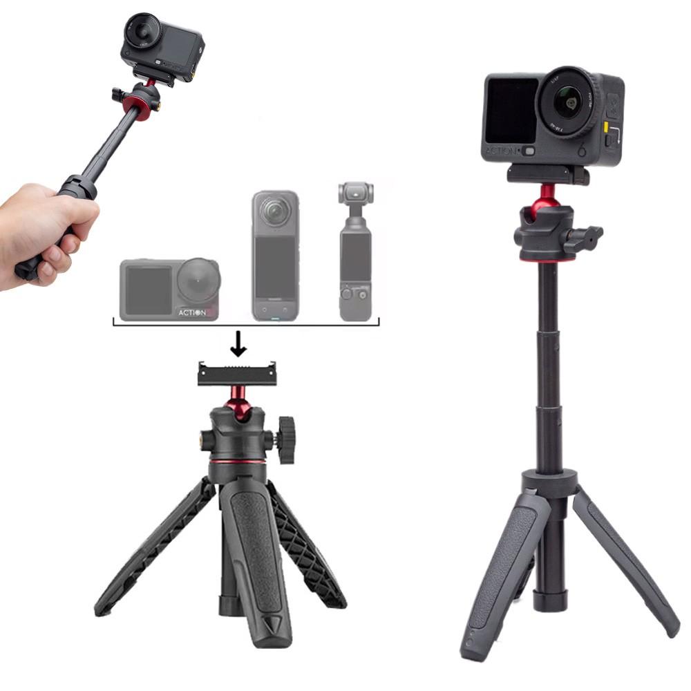 Mini Selfie Stick with 360 Degree Rotation, Tripod Stabilizer, Portable Travel Design, Video Recording/blogging Stand, Perfect Gift, Cellphone Accessories, Smartphone Camera Accessories