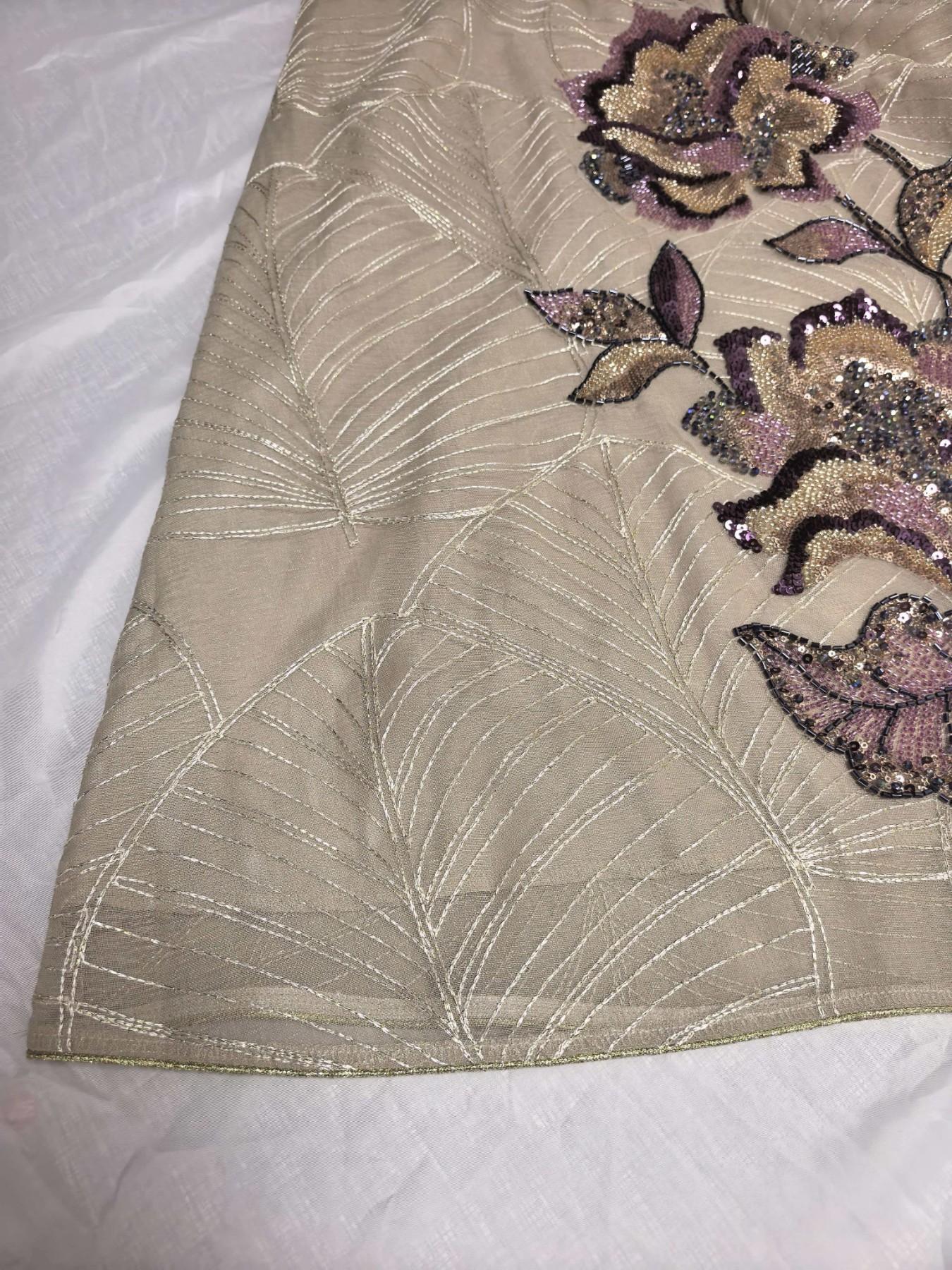 New Mesh Embroidery Dress Muslim Long Robe Ethnic Clothing Heavy Patchwork Stitching, Stylish & Comfortable Design