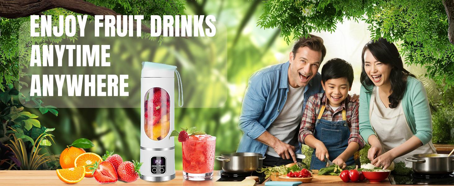 【TikTok Top Seller】Digital Multimode Juicer Blender - Smart LED Display, Diet-Friendly, Leak Proof Design for Smoothies Liquid Diet, Ice Shakes, Fresh Juice & Baby Food, Compact Blender Smoothieblender for Home & Travel, Mother's Day Gifts 【TikTok Top Seller】Digital Multimode Juicer Blender - Smart LED Display, Diet-Friendly, Leak Proof Design for Smoothies Liquid Diet, Ice Shakes, Fresh Juice & Baby Food, Compact Blender Smoothieblender for Home & Travel, Mother's Day Gifts