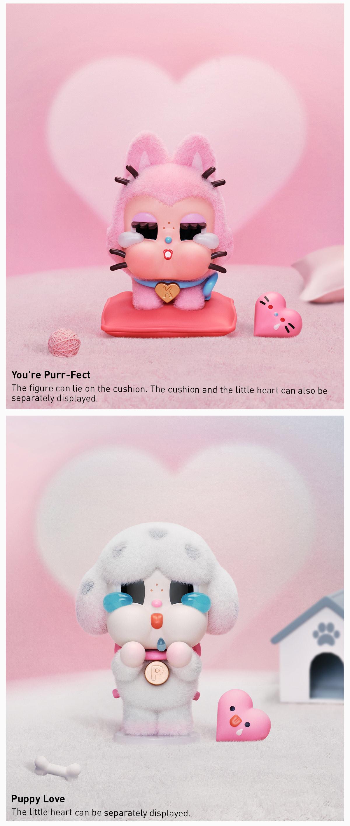 POP MART CRYBABY Crying For Love Series Figures Blind Box, Collectible Toys