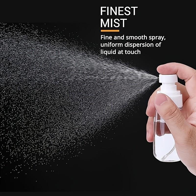 2pcs Portable Transparent Spray Bottle Set, Travel-Friendly 30ML Perfume Atomizer Dispenser, Ideal for On-The-Go Use