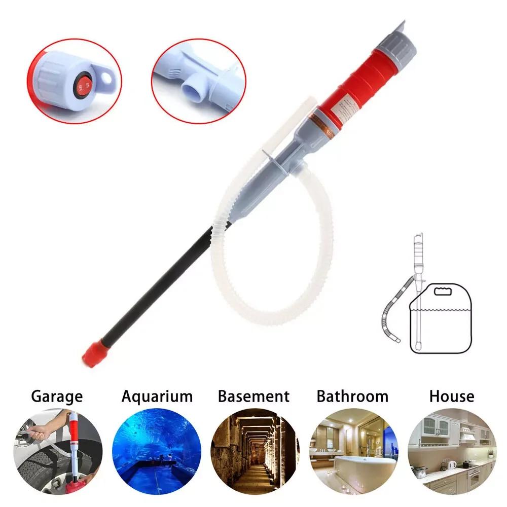 Car Electric Oil Pump, Oil Pipe Pumping Pump, Red