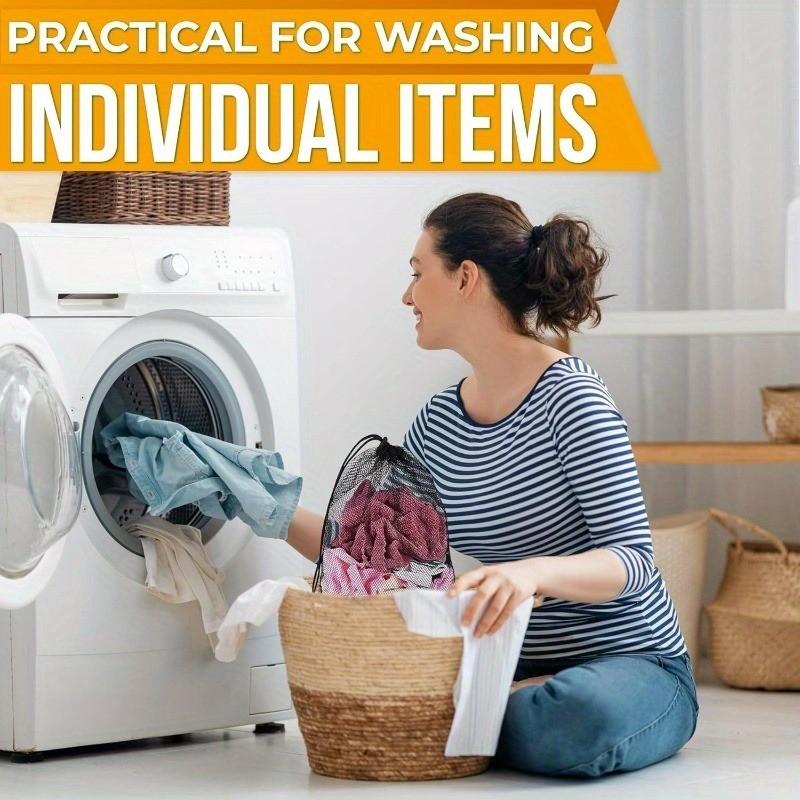 Drawstring Mesh Bag Set, Durable Lightweight Breathable Storage Bags, Ideal for Travel Swimming Sports Equipment Organization, Ball Bags, Gym Bags