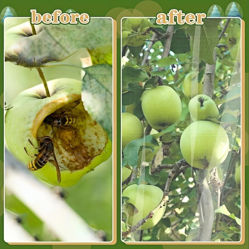 Tree Protection Net with Zipper Drawstring, Bird and Insect Proof Bag, Ideal for Blueberries Tomatoes Citrus, Garden Tree Guard