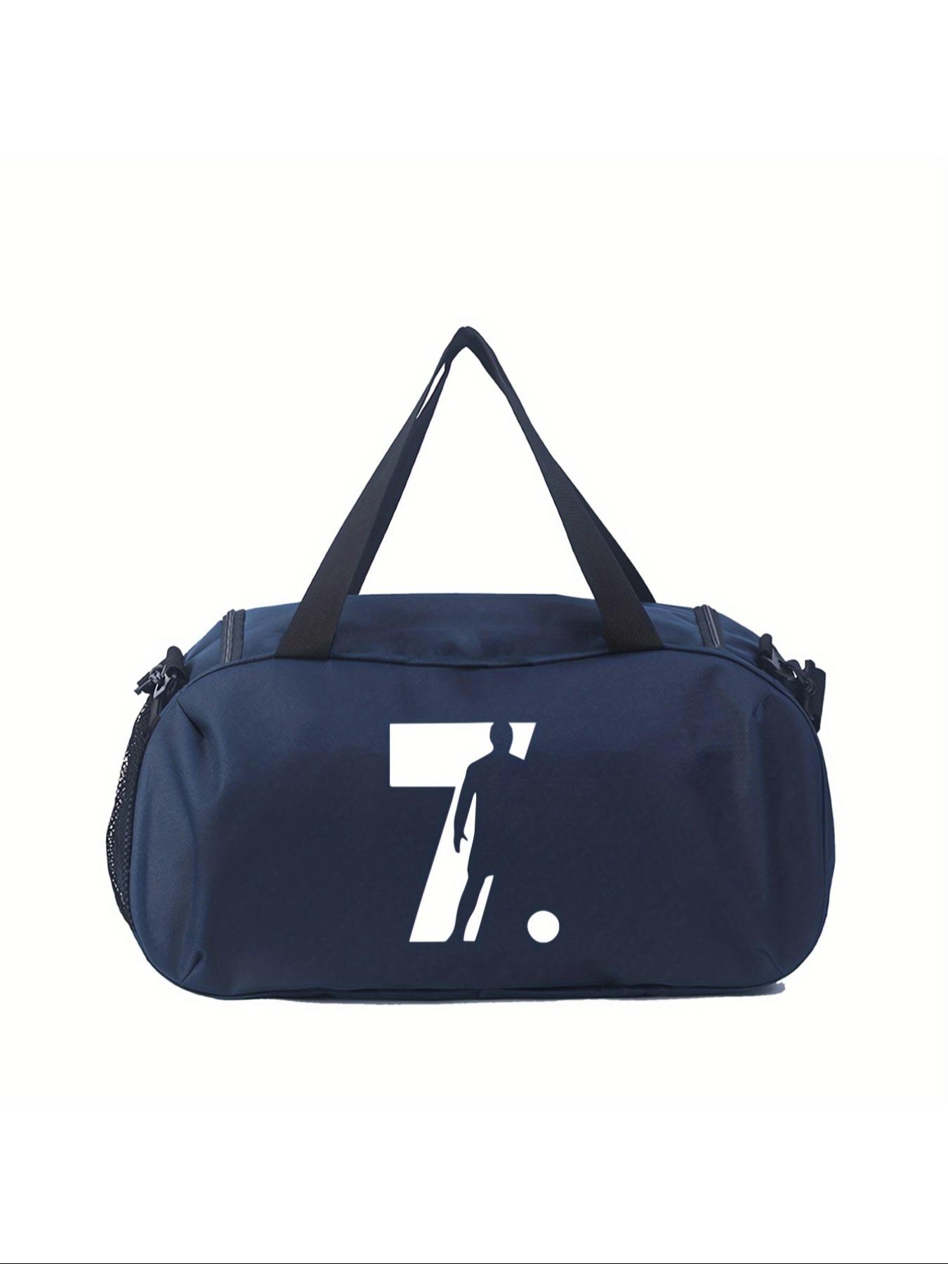 Shark Theme Sports Travel Bag, Large Capacity Lightweight Gym Bag, Adjustable Strap, Ideal for Yoga, Fitness, Commute, Campus, Outdoor Activities