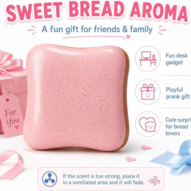 1/4pcs Bread Butter Squishy, Slow Rising Stress Ball, Squishy Fun, Soft Squishy Fidget, Fidget Toy for Adhd, Party Favor Gift, Stress Relief Item, Stress Relief Squishies, Model 2411xy08