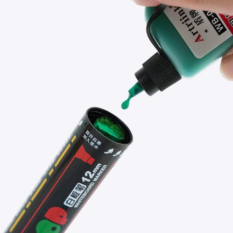 12 Colors Liquid Chalk Markers, Bold Color Dry Erase Pens, Vibrant, Erasable, Non-Toxic, Whiteboard, Chalkboard, Glass, Car Window Markers