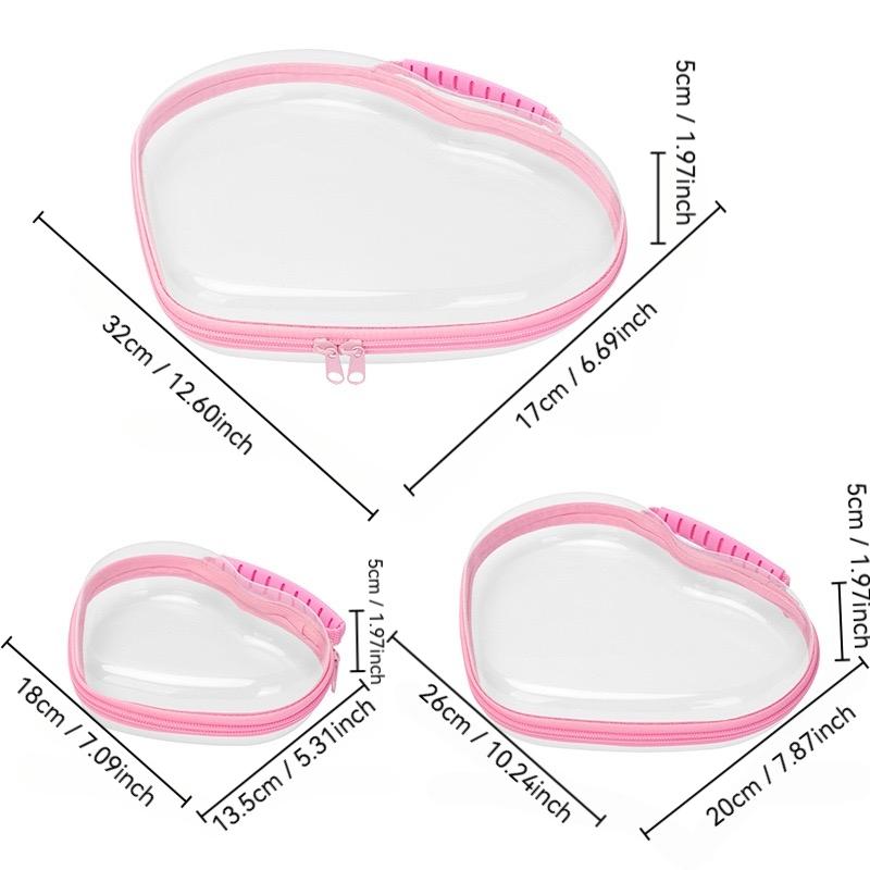 Colorful Storage Box Set, 3/6 Large Capacity Zip Storage Bags, Travel Cosmetic Bags for Travel & Home, Waterproof and Stackable Organizers for Make-Up, Snacks, Office Supplies