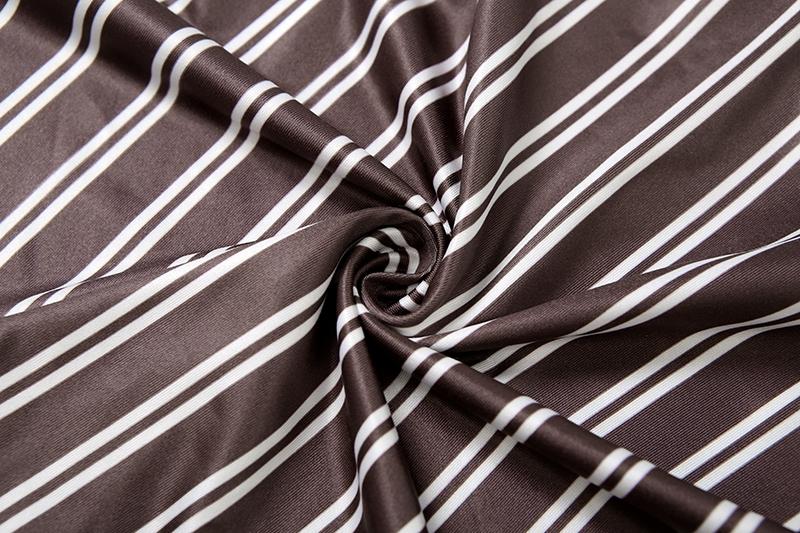 DOUCIU Tight Sexy Hot Basic Style Simple Casual Versatile Can Be Worn Inside Women'S Thin Striped Shirt Top Short Skirt Two-Piece Set Casual Fashion Set