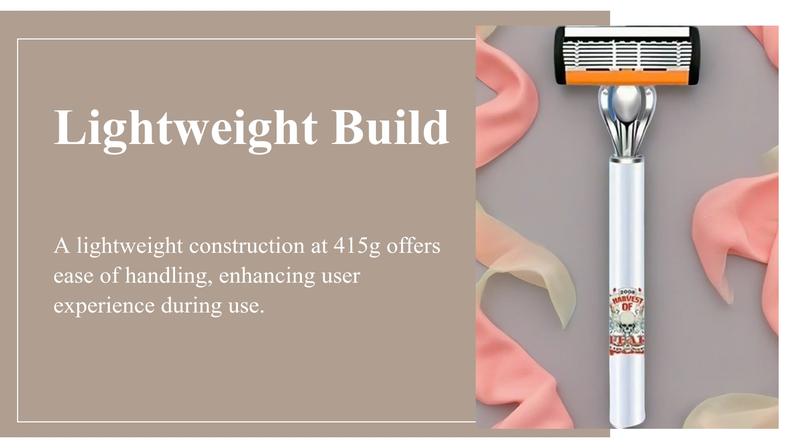 Classic Men's Razor with 72 Ultra-Sharp Durable Blades, Progressive Design for a Safe, Smooth and Painless Shaving Experience, Includes 2 Non-Slip Handles, Perfect for Holiday Gifts