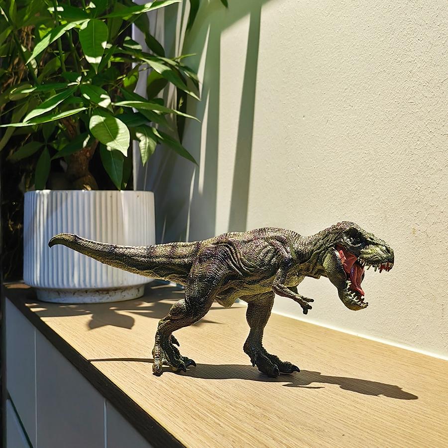 Large Dinosaur Set, Solid Roaring Tyrannosaurus Rex Figurine, Perfect Gift for Dinosaur Enthusiasts, Party Gift, Educational Model, Birthday & Christmas