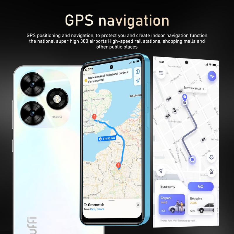 Fuffi Smart Unlock Phone 6.56 Inches 3+32GB Memory 2+7mp Camera 4g Network Dual Sim 3100mah Battery Android GPS Fuffi Smart Unlock Phone 6.56 Inches 3+32GB Memory 2+7mp Camera 4g Network Dual Sim 3100mah Battery Android GPS