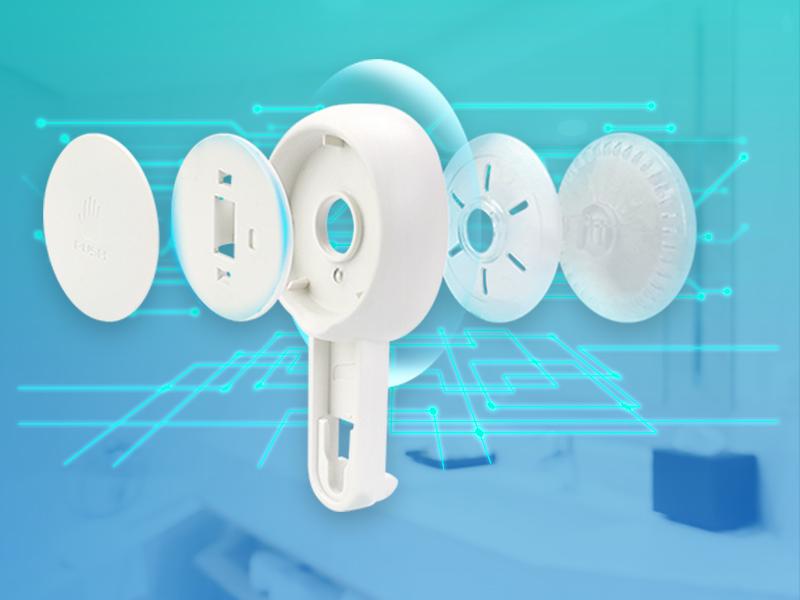 TAILI Shower Razor Holder Suction Cup 2 Pack, Vacuum Suction Razor Hanger for Shower Wall, Suction Door Hooks for Towel Loofah Sponge, Shower Razor Hooks for Bathroom Removable Waterproof, White