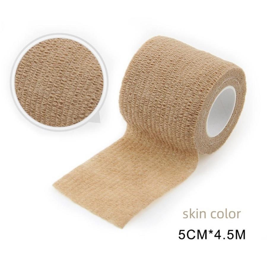 1pcs 5cm Wide 4.5m Long Finger Bandage, Self-Adhesive Elastic Breathable Sports Wrap, Athletic Support Tape for Active Use