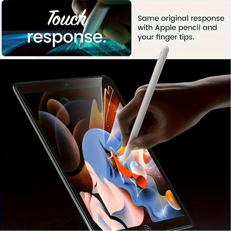 1 piece dust-free installation screen protector suitable for the 10th generation iPad 10.9inch (2022), equipped with automatic installation tool (alignment kit). Compatible with Face ID and Apple Pencil, made with ultra-durable tempered glass.