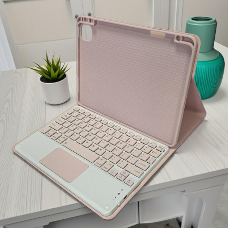 iPad Air 11-Inch Keyboard Case, Compatible with M3/m2, iPad Pro 11-Inch Gen2022, Multi-Touch Board, Pen Holder, Detachable Design