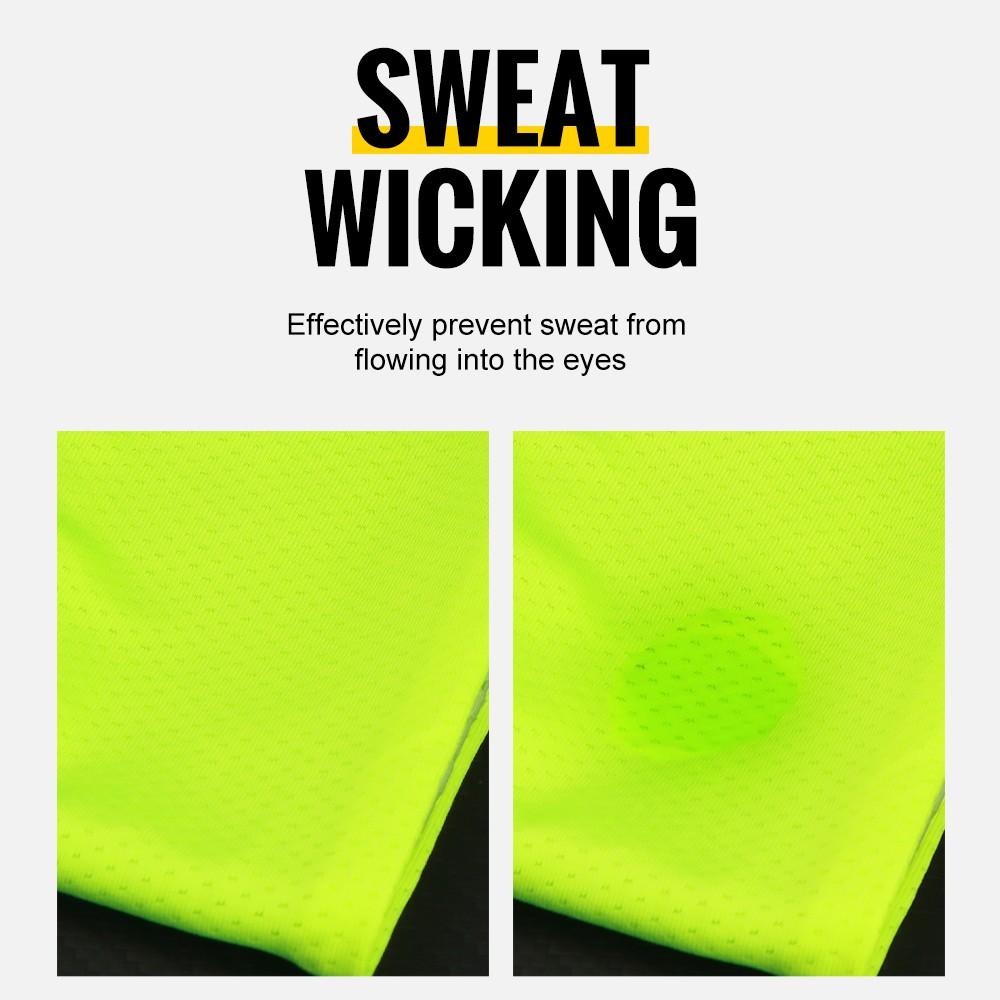 High Elastic Breathable Stretch Hairband, Quick Sweat Absorption Cooling Moisture Wicking, Basketball Fitness Running Sports Hairband