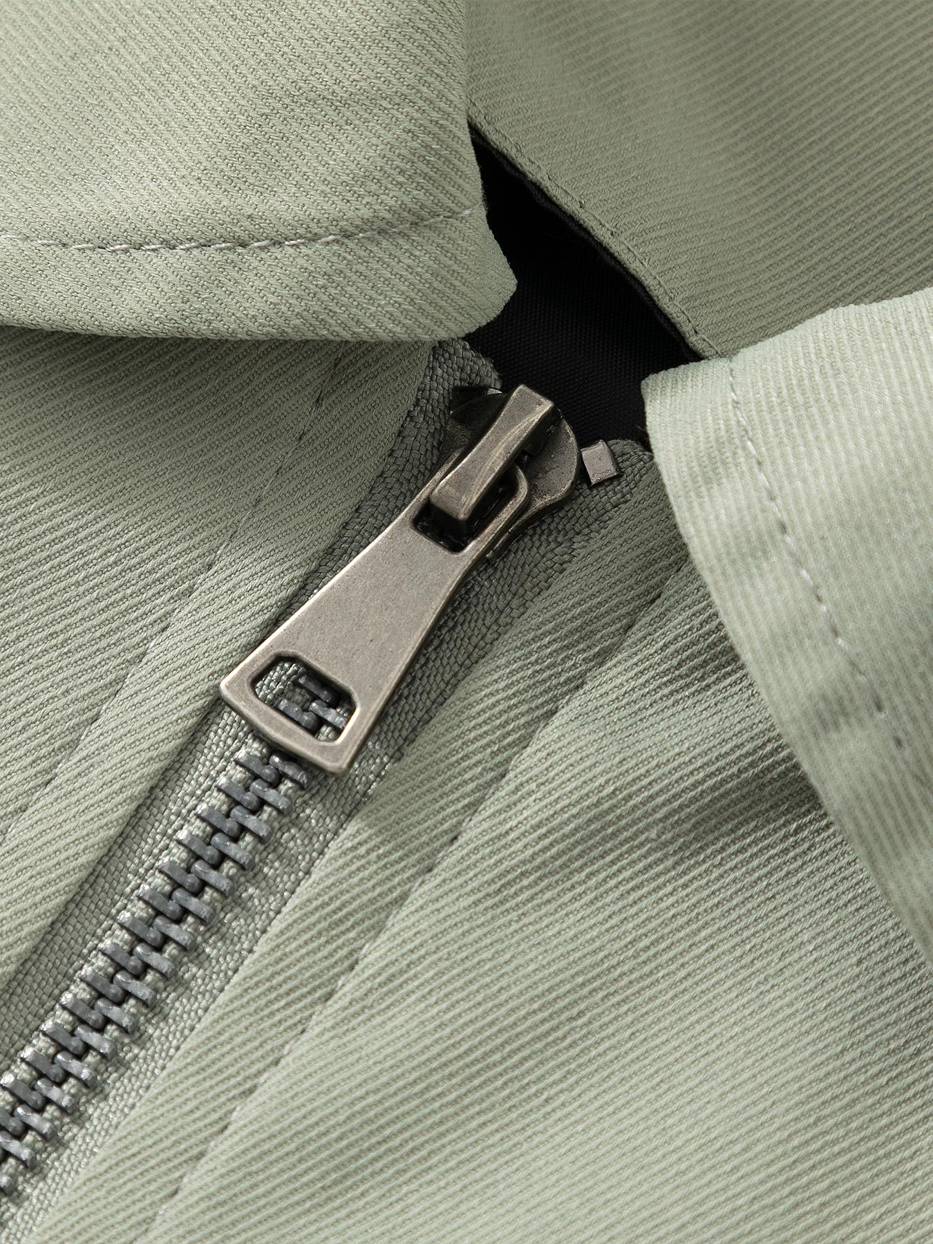 Men's collar casual jacket with zipper closure design, simple and light business style jacket, machine washable, 100% polyester fiber, easy to maintain fabric, suitable for daily leisure, work travel, and formal wear - Spring and Autumn