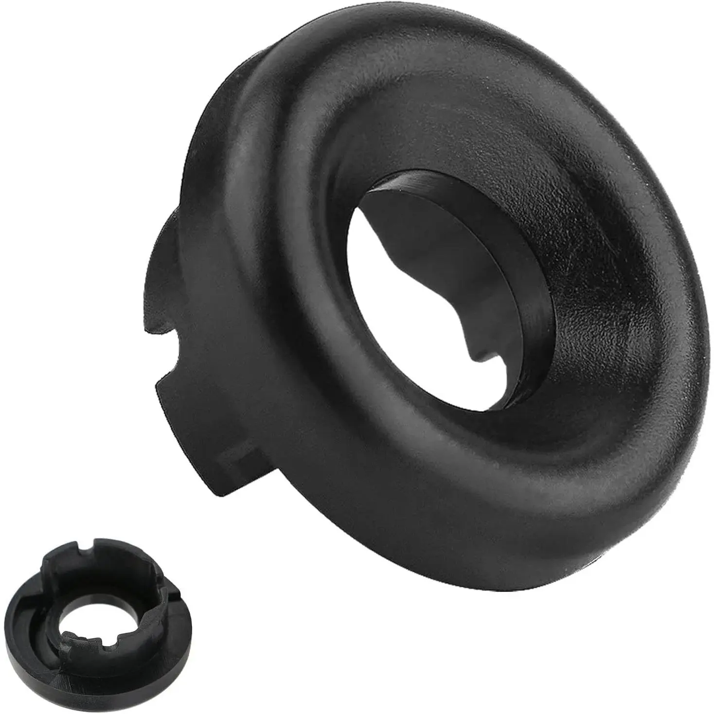 Steering Column Cover for  F150 F250 F350 F450, Automatic Overdrive Gear Shifter Lever Ring Cap, Upper & Lower Steering Column Handle Button End Bezel Trim Cover Replaces # F2UZ-7A214-CA