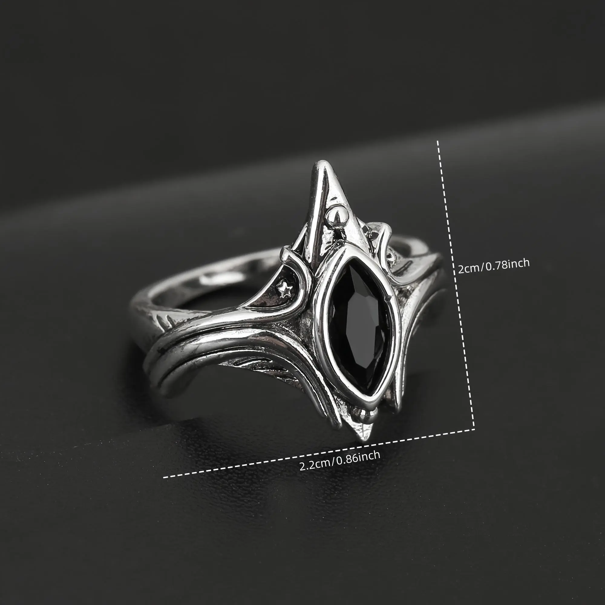 1pc, European and American Fashion - Copper Fine Jewelry with Synthetic Zirconia Inlay, Exquisite Unisex  Ring. Suitable for Holiday Parties, Gatherings, Dances, Christmas, Thanksgiving, Daily Wear, Wedding and Engagement Wear, and Gift-giving