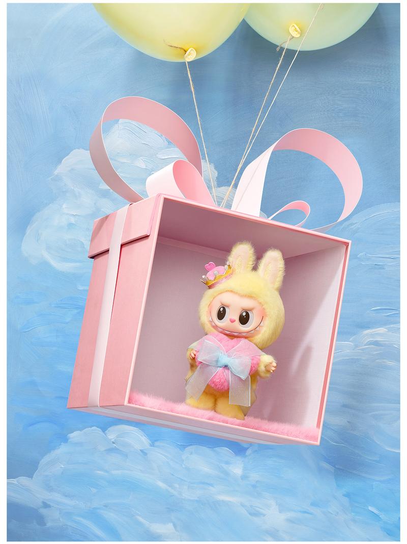 POP MART THE MONSTERS Let's Checkmate Series-Vinyl Plush Hanging Card, Labubu Collectible Toys, Valentine’s Day Gifts