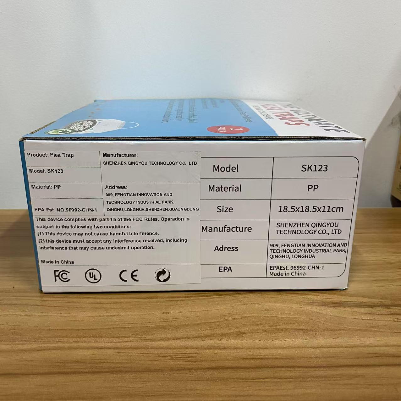 2-Pcs type-C charging bug trap, fly catcher, pet LED camping bug light trap, suitable for indoor and outdoor use effective indoor ant control nontoxic  pest  control