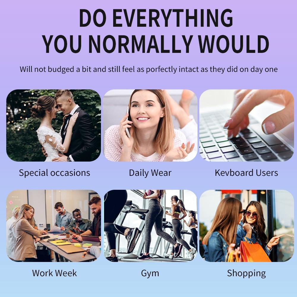 24pcs Halloween Nail Art Set, Ghost Bat Boo! Design, Glossy Finish, Medium Oval Shape, Easy Peel-Off, Perfect for Parties & Festivals