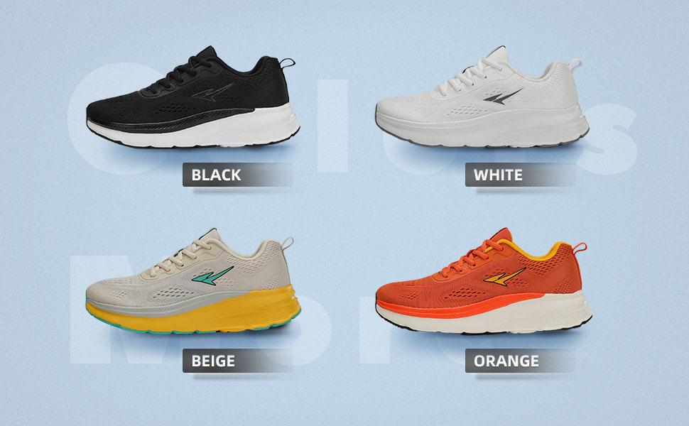 Mens Slip On Running Shoes Athletic Walking Trainers Lightweight Breathable Mesh Tennis Sneakers